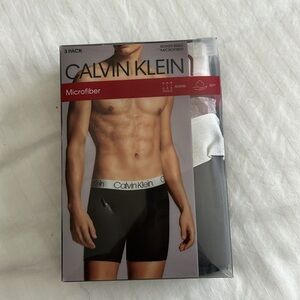 New in the box Calvin Klein 3 pack boxer briefs XL